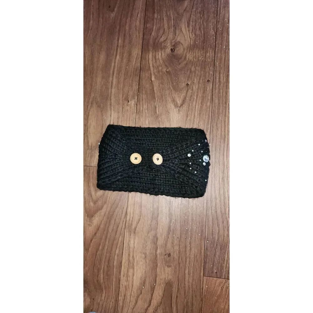 Knitted Bling Headband/ Earwarmer